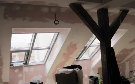 Půdní vestavba, Praha 1 - Rybná